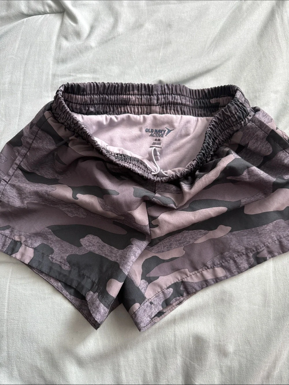 all in motion Girls Shorts Pack - Pink, Black, Gray Camo, Blue Floral